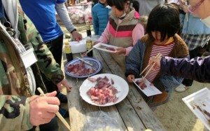 親子ふれあい地引網大会